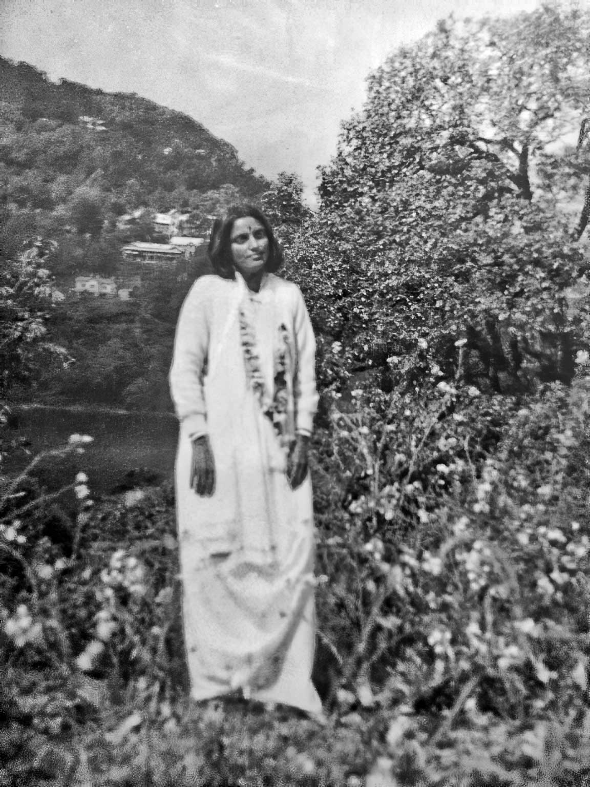 Photographie de Mâ Ânandamayî