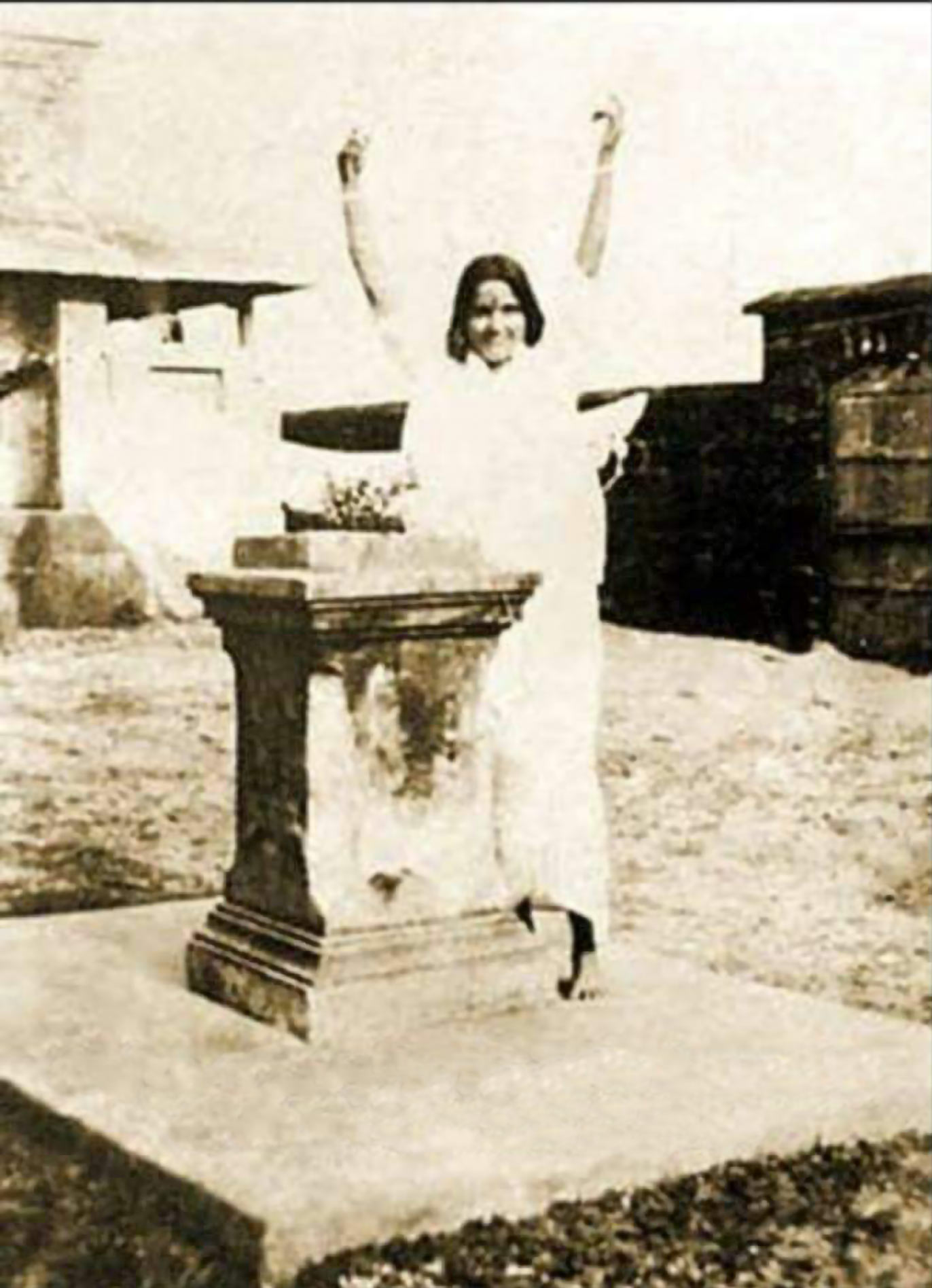 Photographie de Mâ Ânandamayî