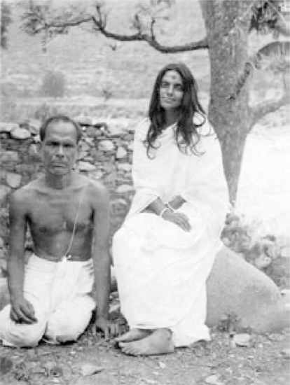 Photographie de Mâ Ânandamayî et Bhaiji