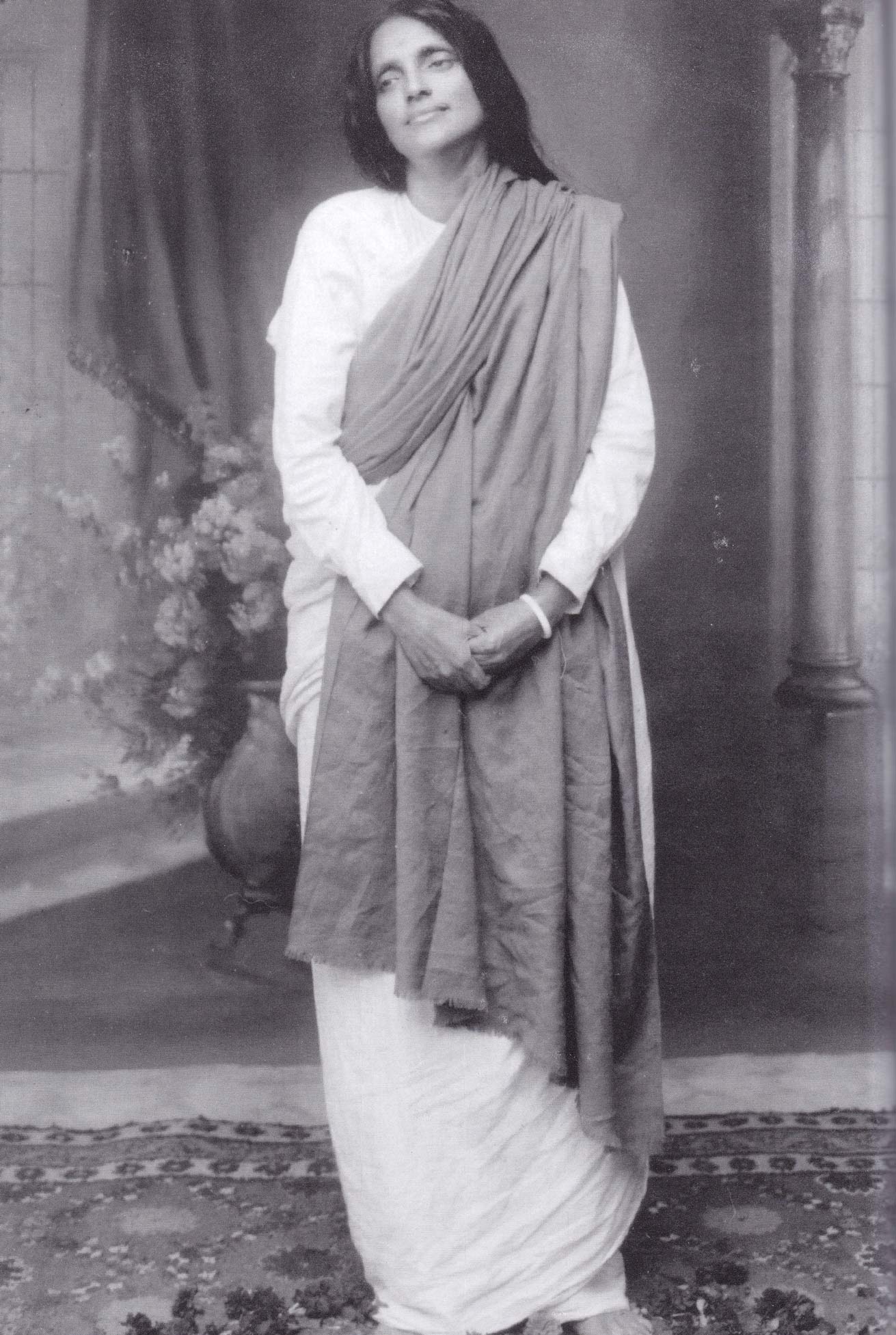 Photographie de Mâ Ânandamayî