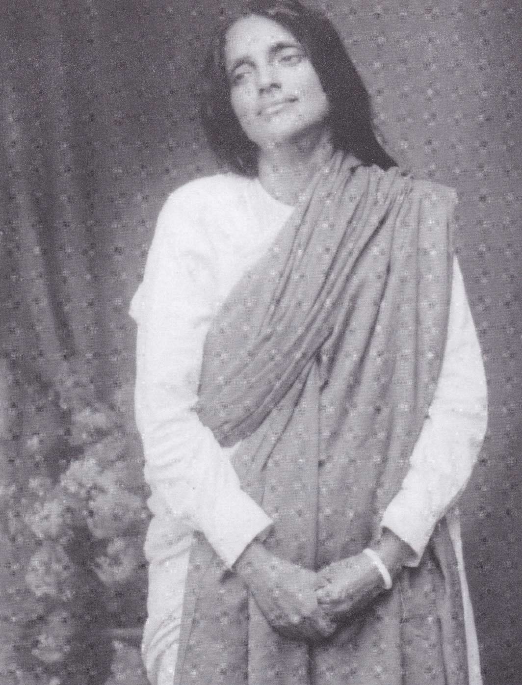 Photographie de Mâ Ânandamayî