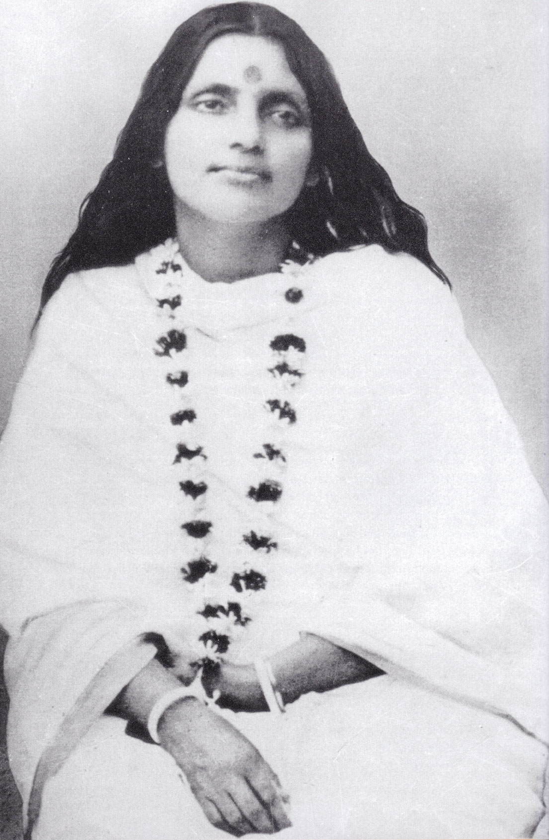 Photographie de Mâ Ânandamayî