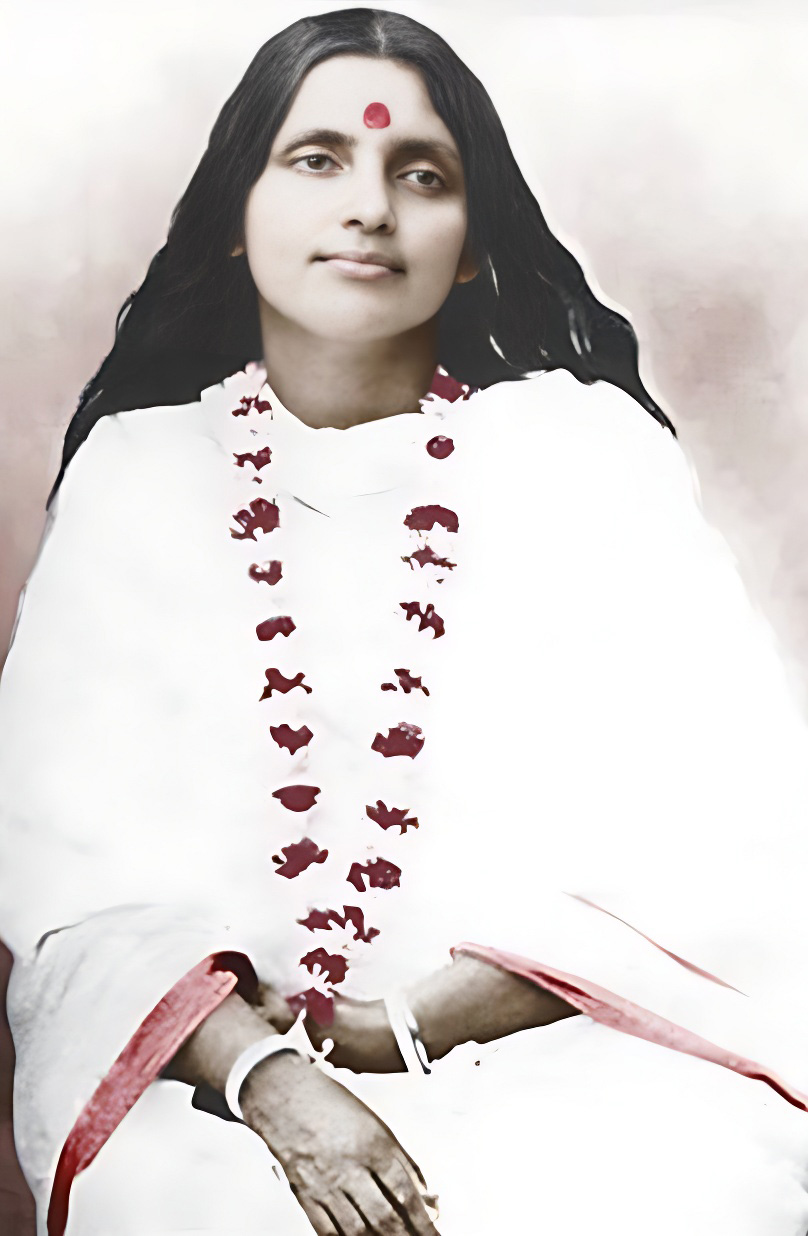 Photographie de Mâ Ânandamayî