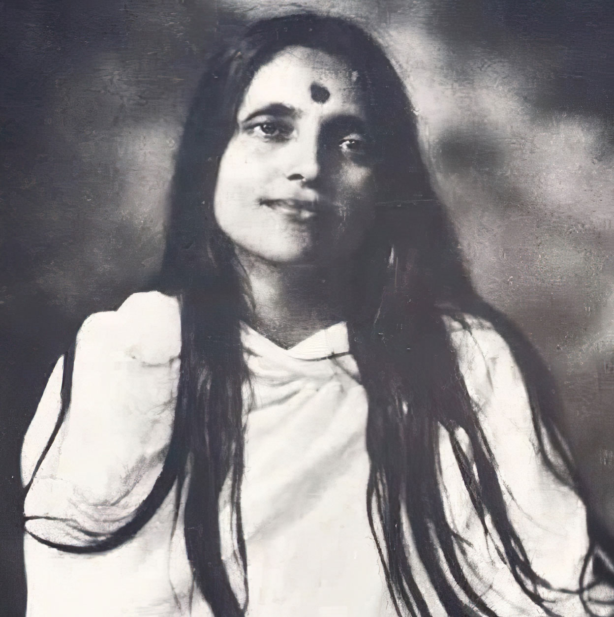 Photographie de Mâ Ânandamayî
