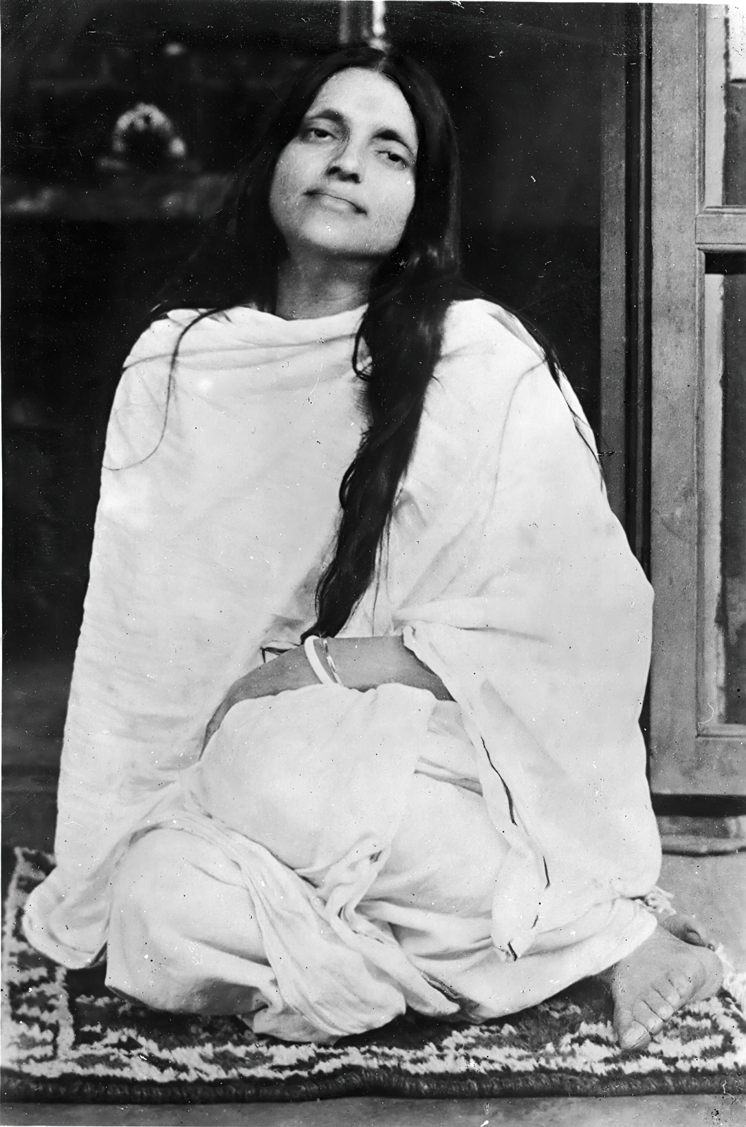 Photographie de Mâ Ânandamayî