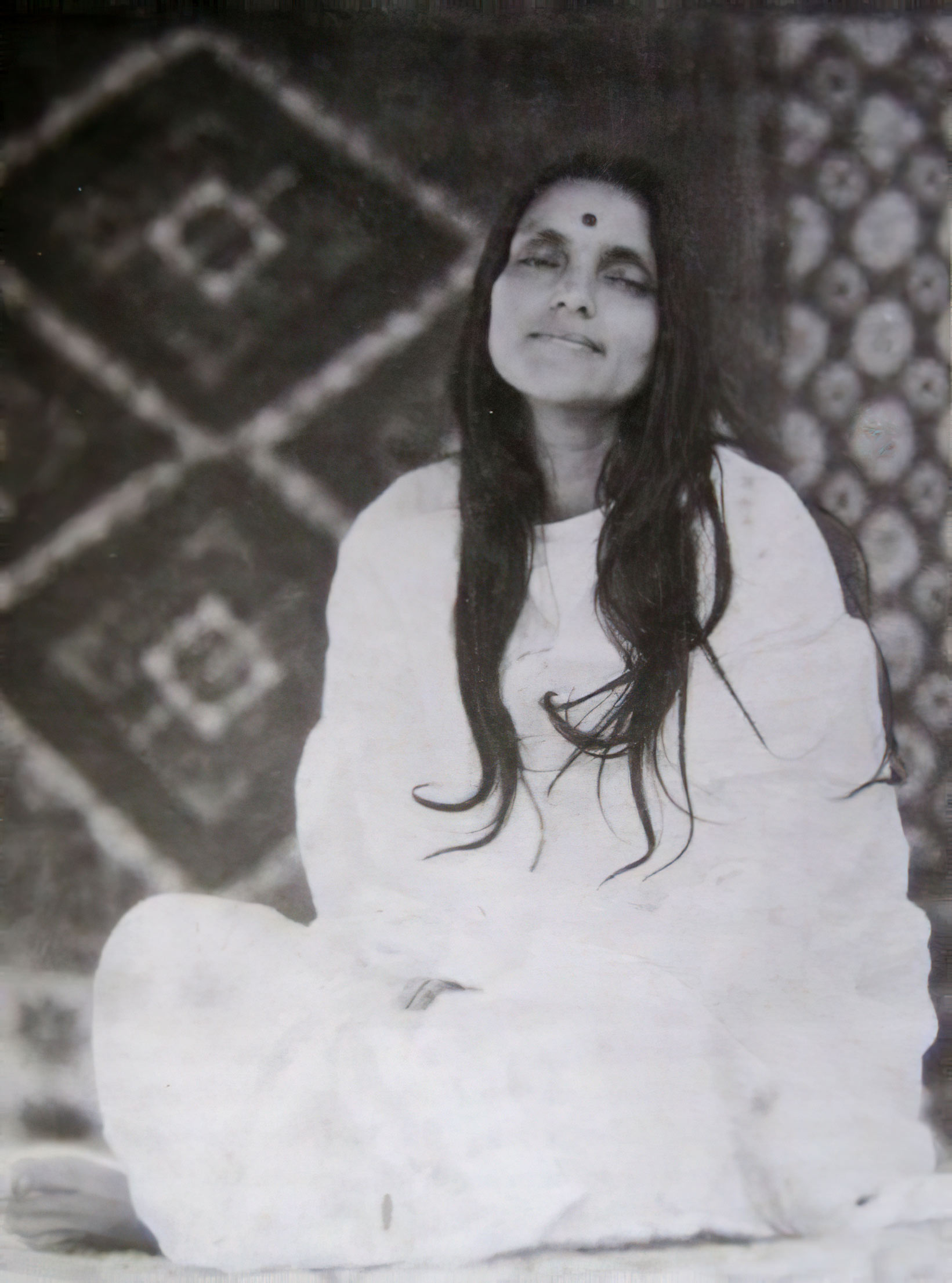 Photographie de Mâ Ânandamayî
