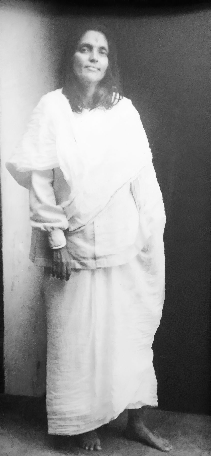 Photographie de Mâ Ânandamayî