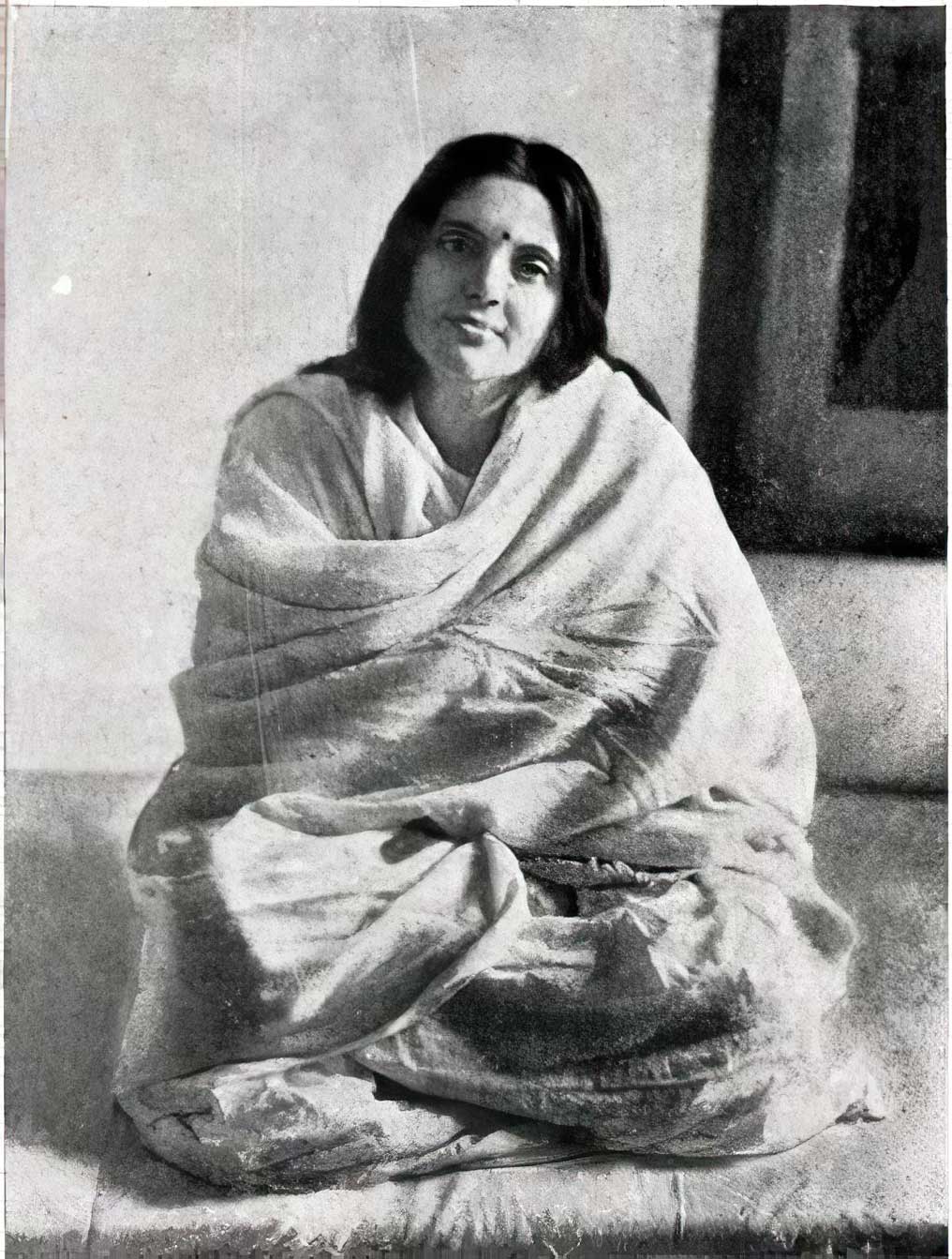 Photographie de Mâ Ânandamayî