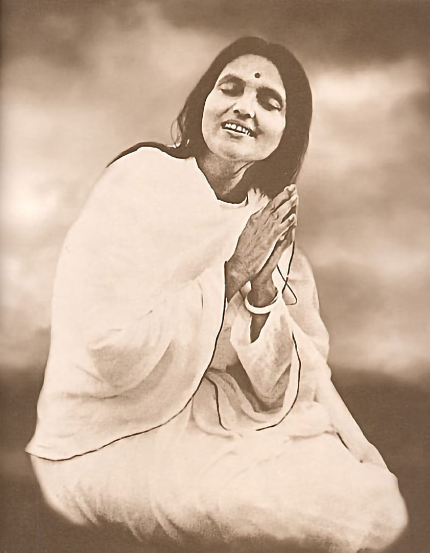 Photographie de Mâ Ânandamayî