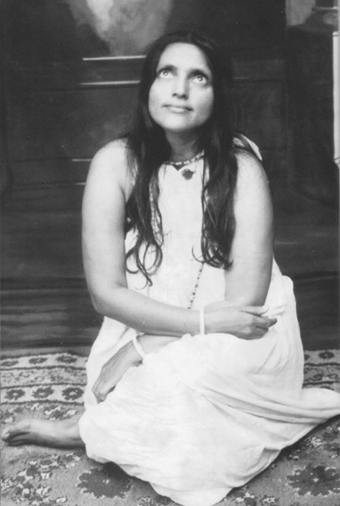 Photographie de Mâ Ânandamayî