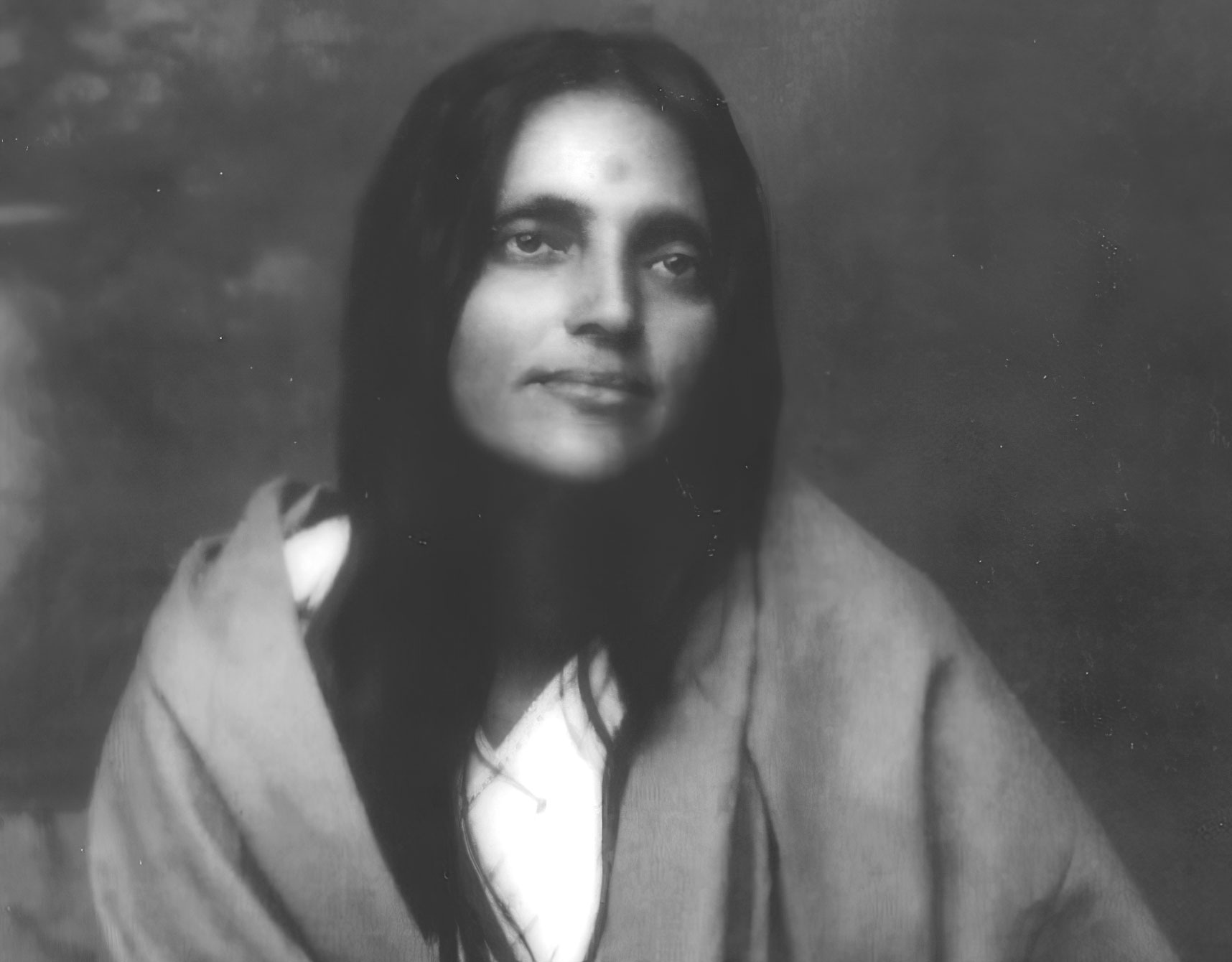Photographie de Mâ Ânandamayî