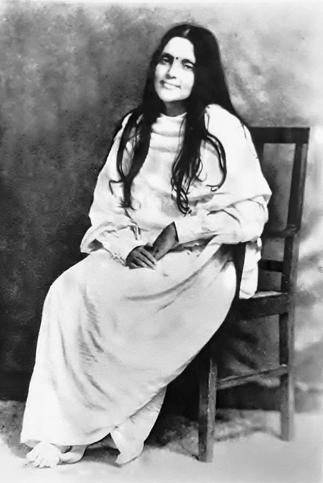 Photographie de Mâ Ânandamayî