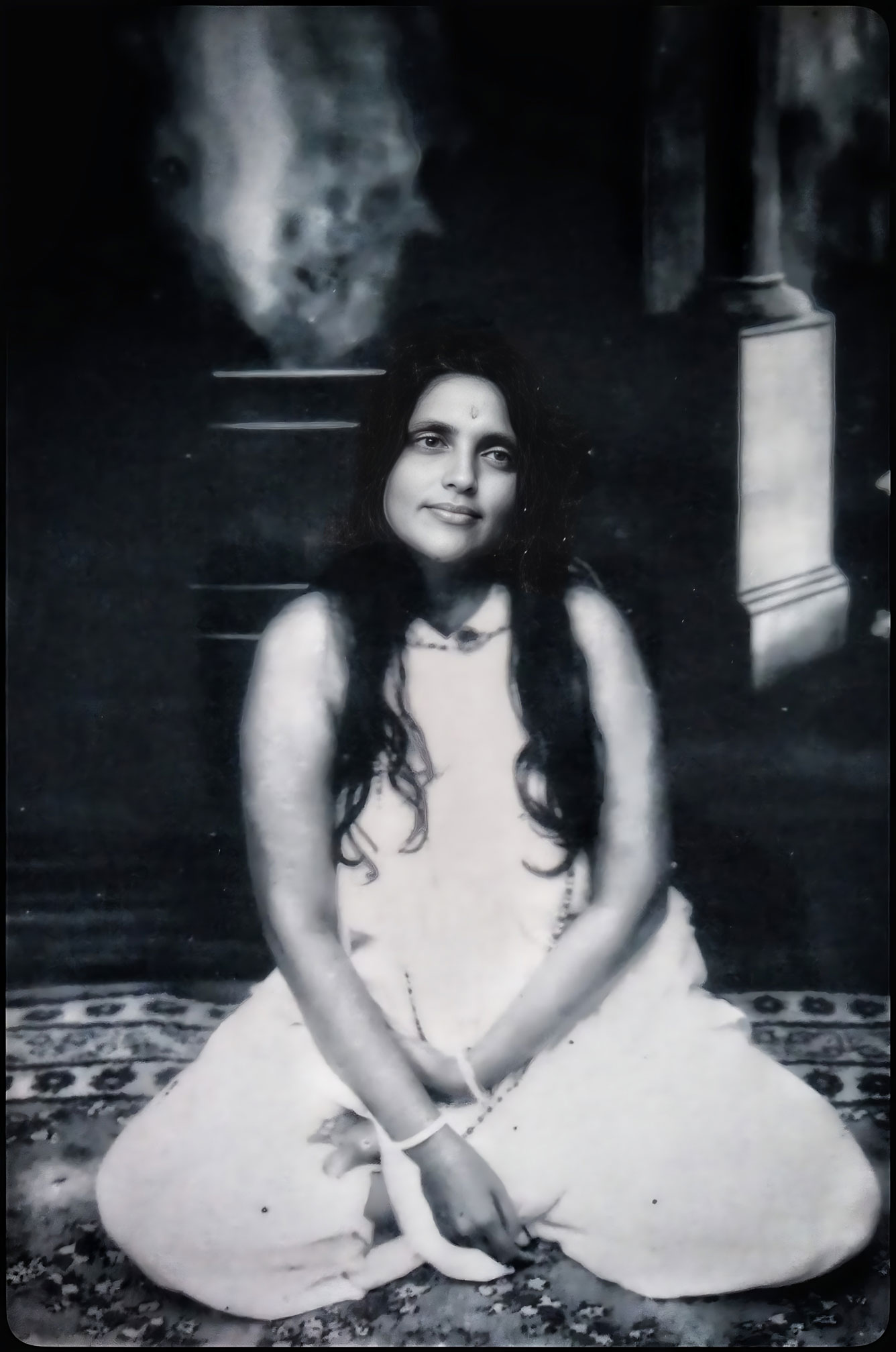 Photographie de Mâ Ânandamayî