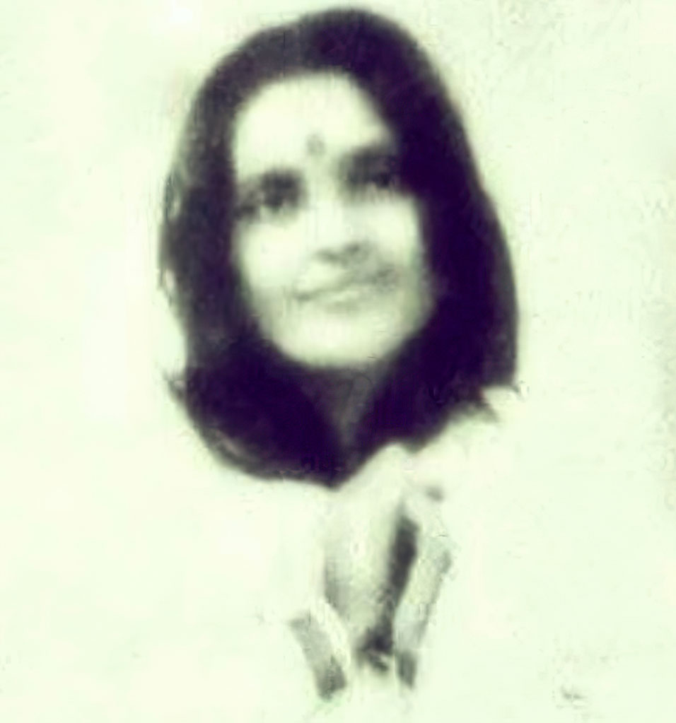 Photographie de Mâ Ânandamayî