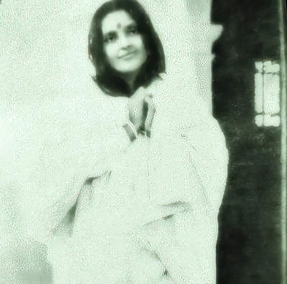 Photographie de Mâ Ânandamayî