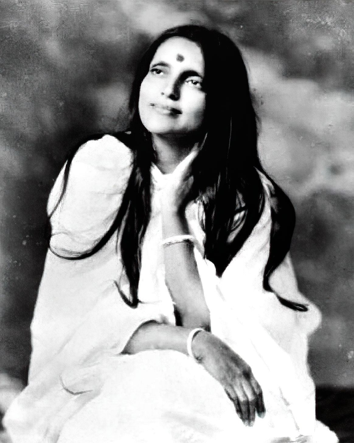 Photographie de Mâ Ânandamayî