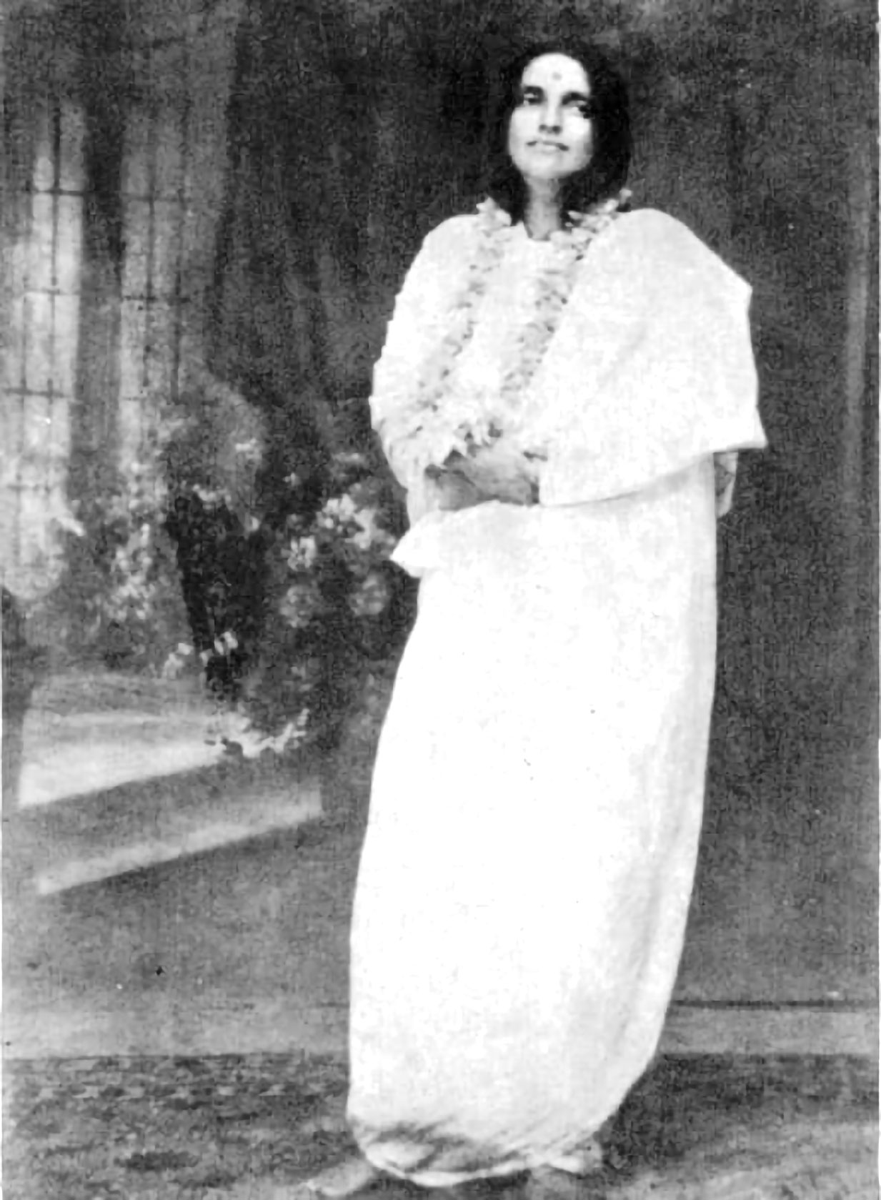 Photographie de Mâ Ânandamayî