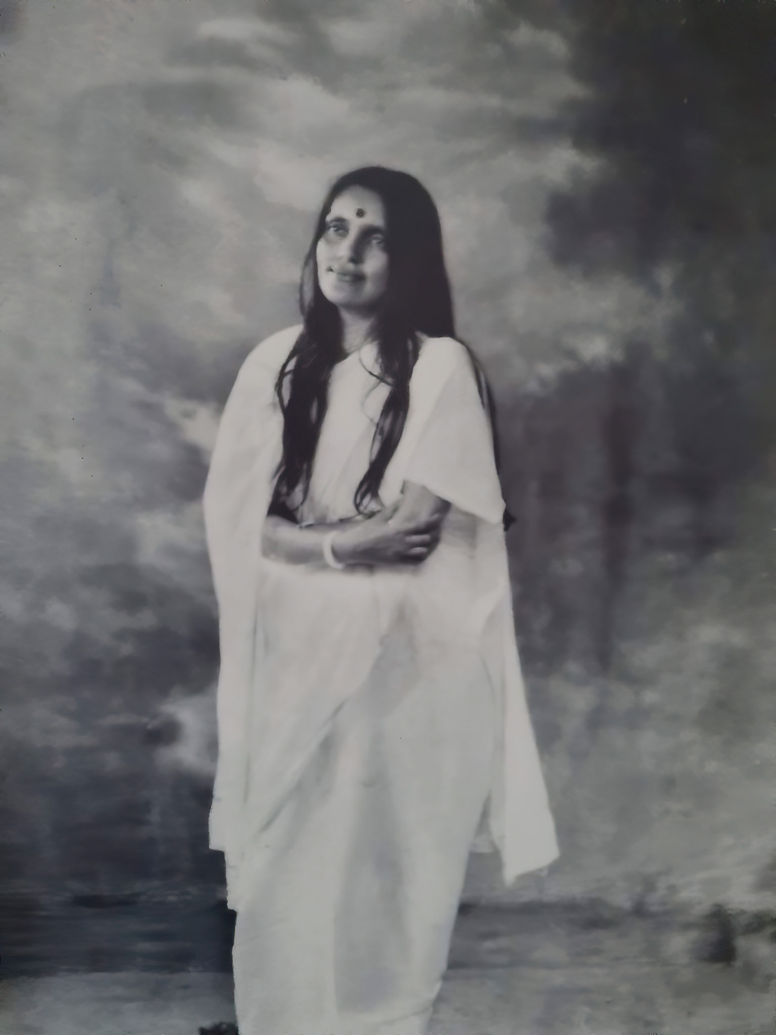 Photographie de Mâ Ânandamayî