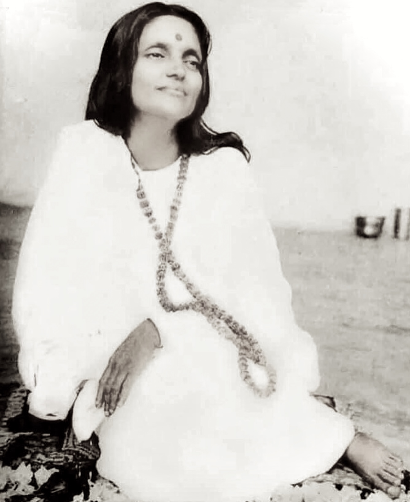 Photographie de Mâ Ânandamayî