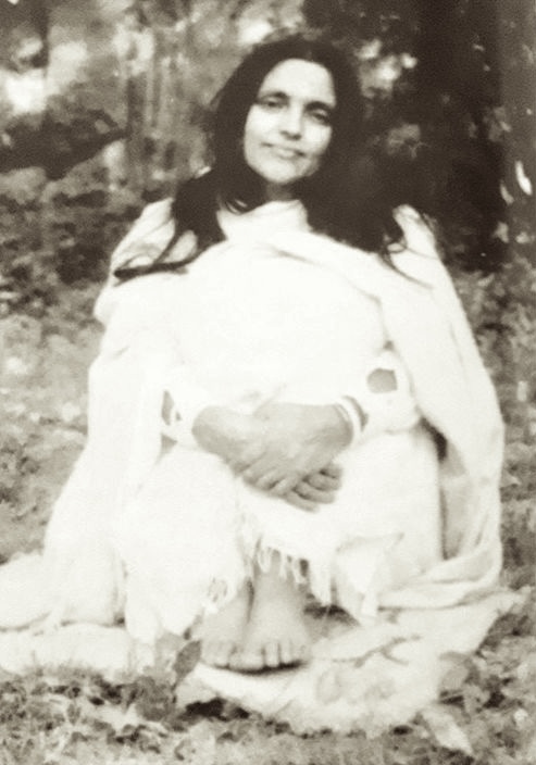 Photographie de Mâ Ânandamayî
