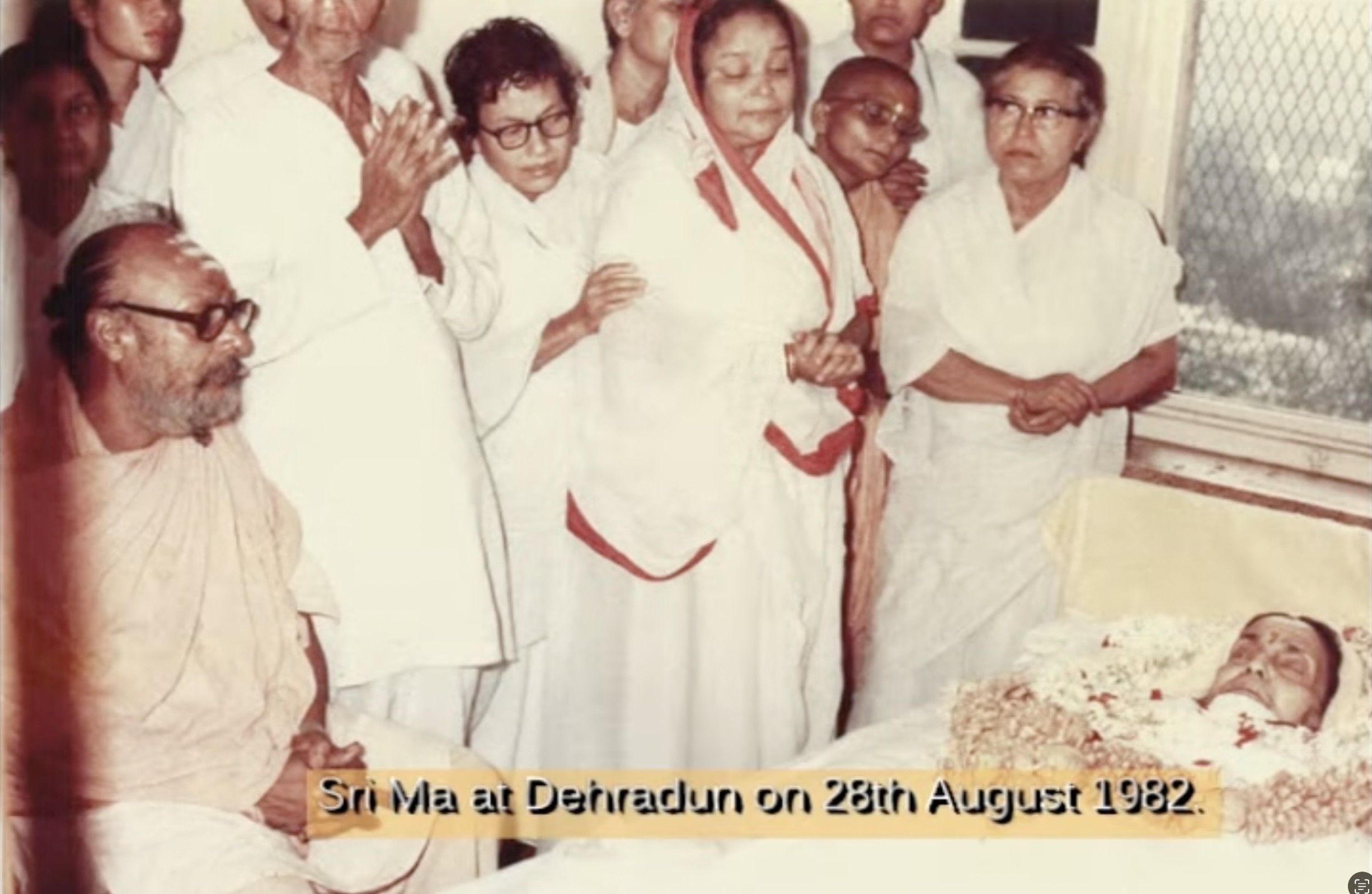 Mahasamadhi de Mâ Ânandamayî