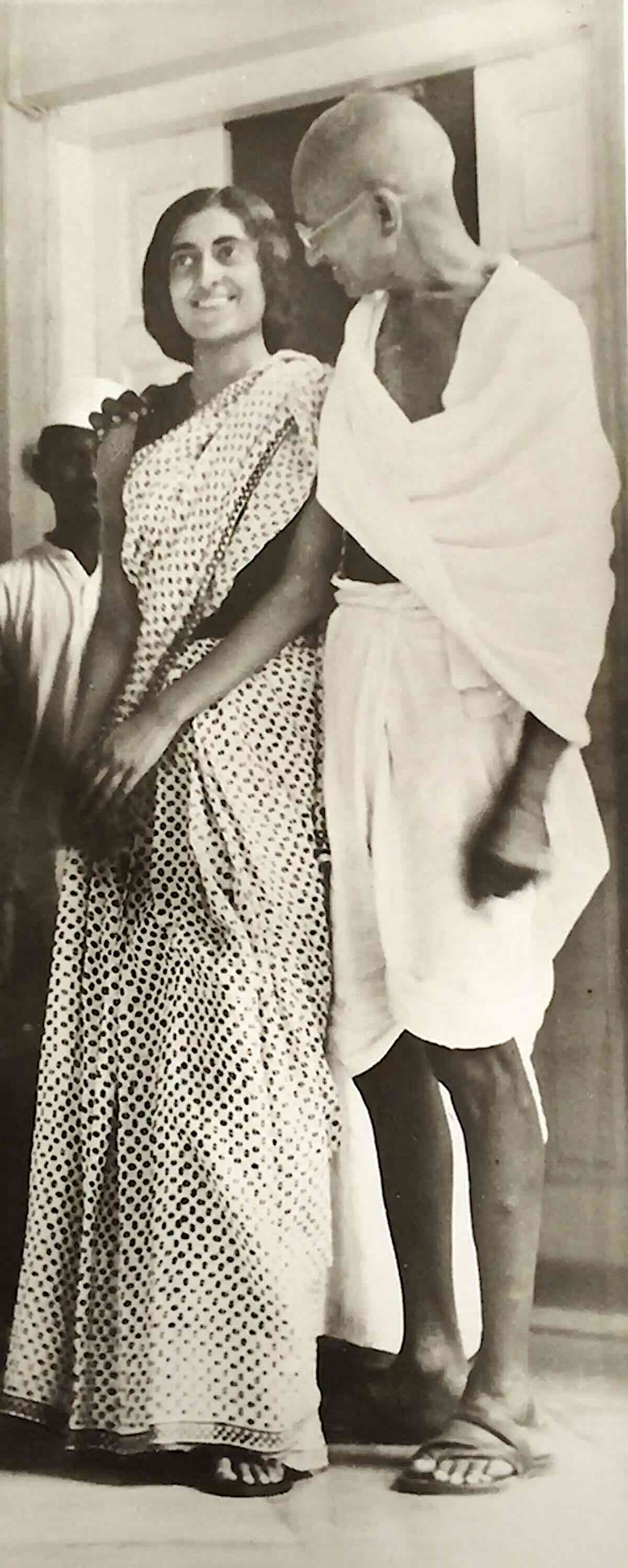 Gandhi et son épouse Indira Gandhi