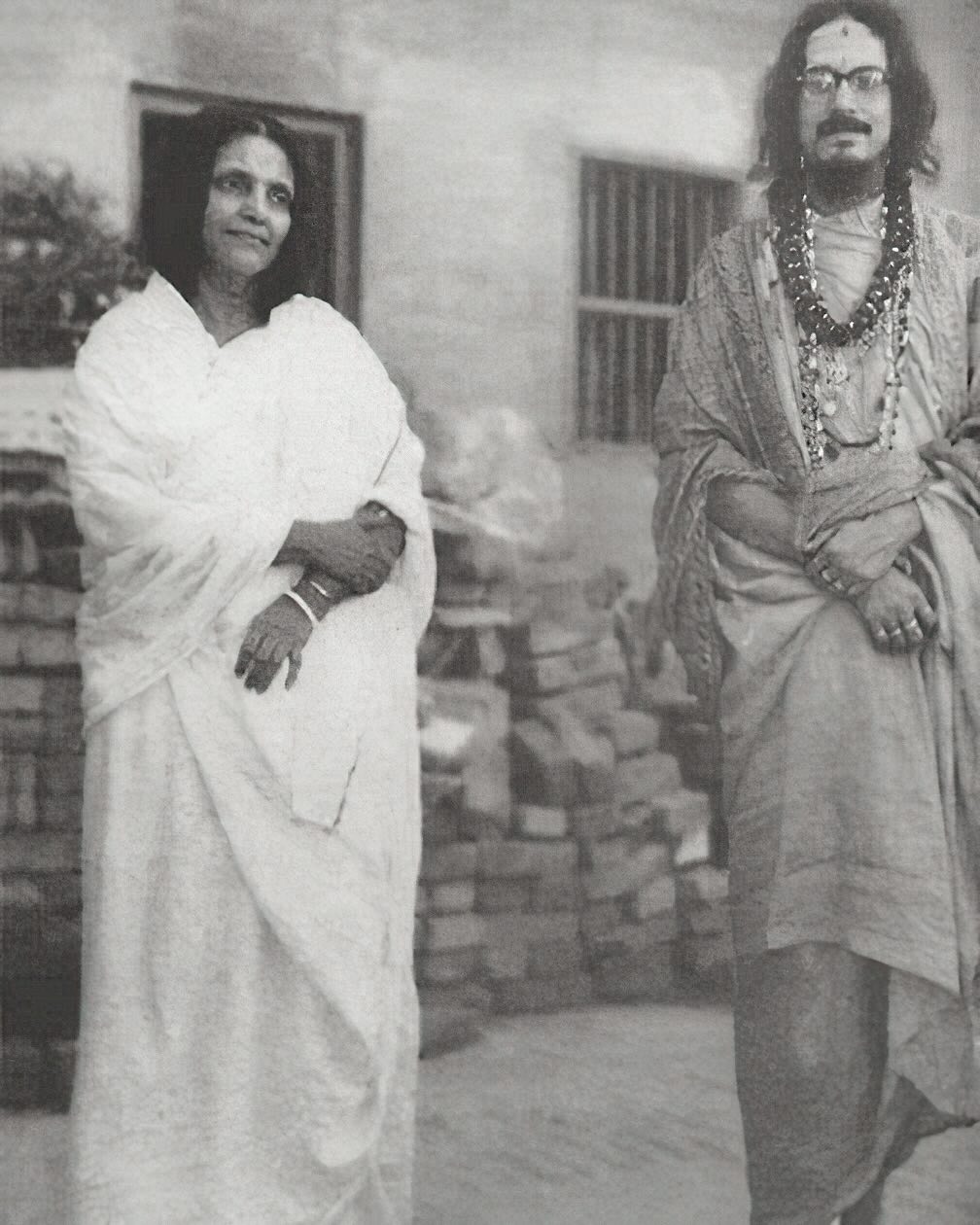 Mâ Ânandamayî et Mohanananda