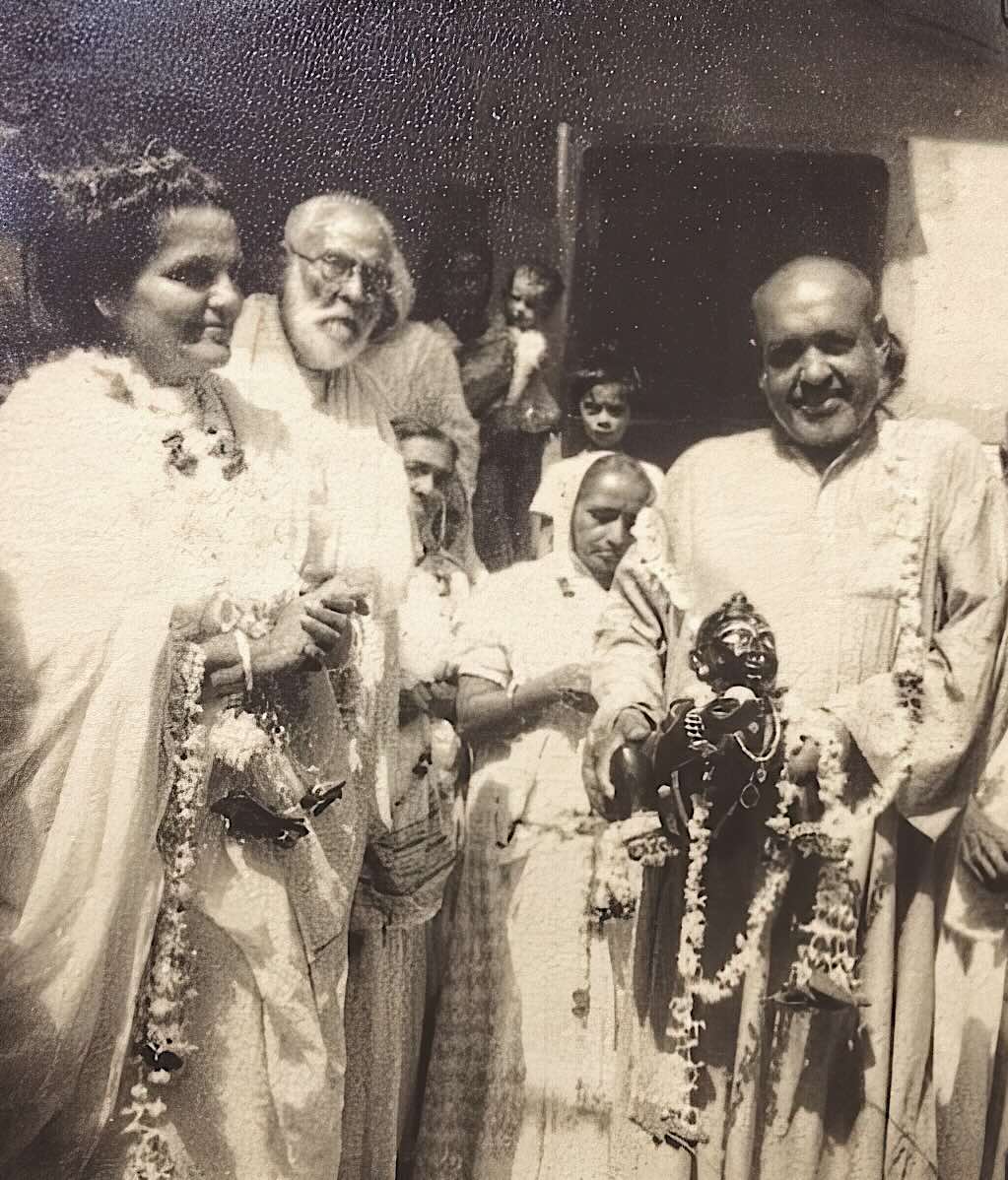 Mâ Ânandamayî et Paramananda