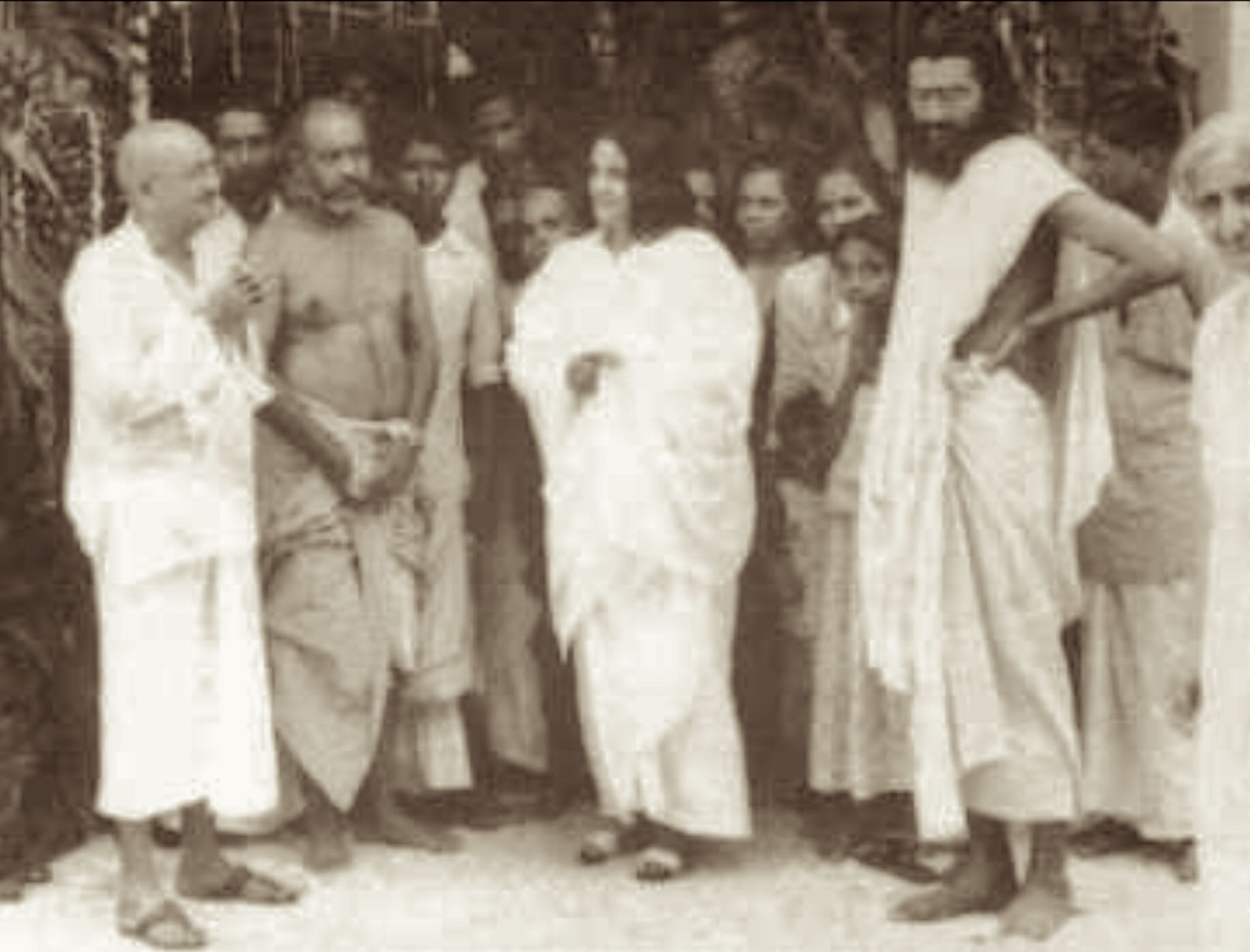 Mâ Ânandamayî, Ramdas et Paramananda