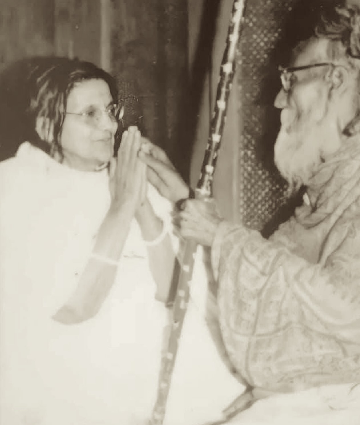 Mâ Ânandamayî et Sitaramdas