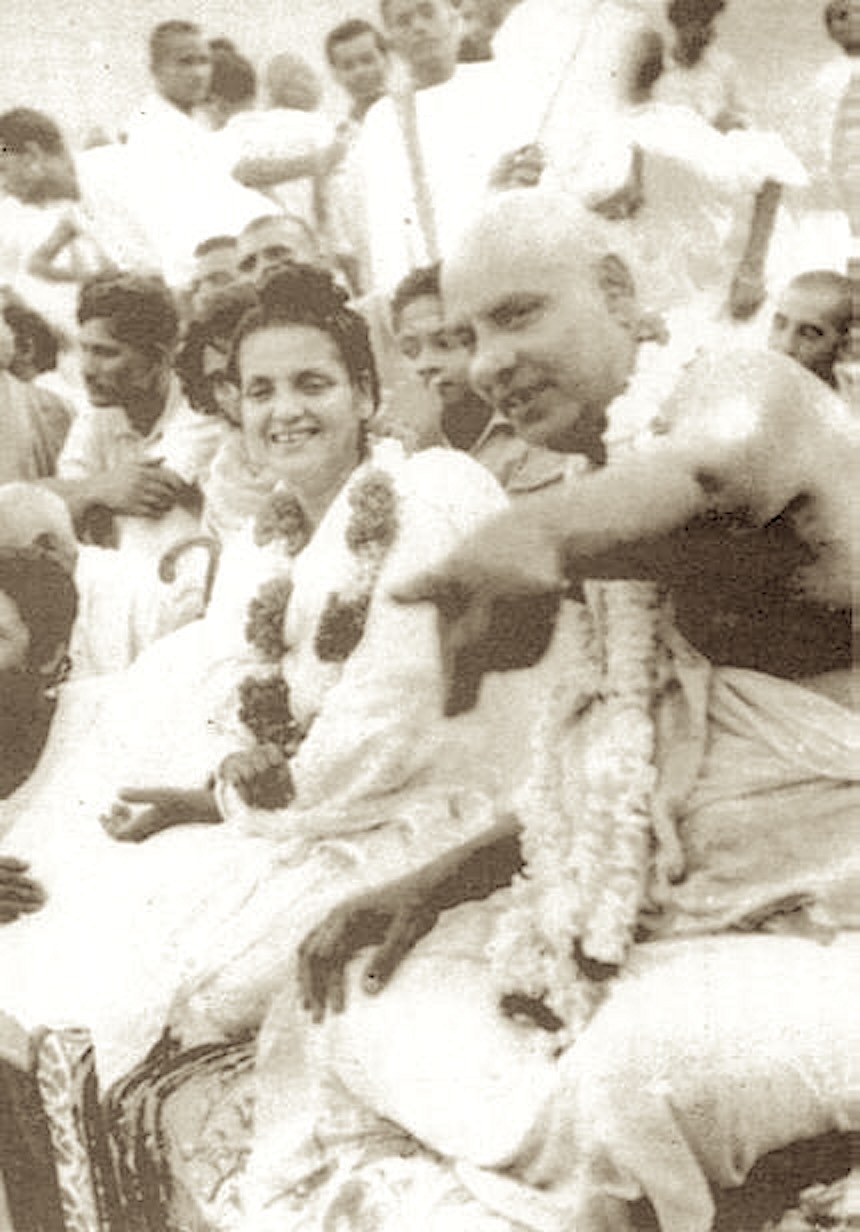 Mâ Ânandamayî et Sivananda