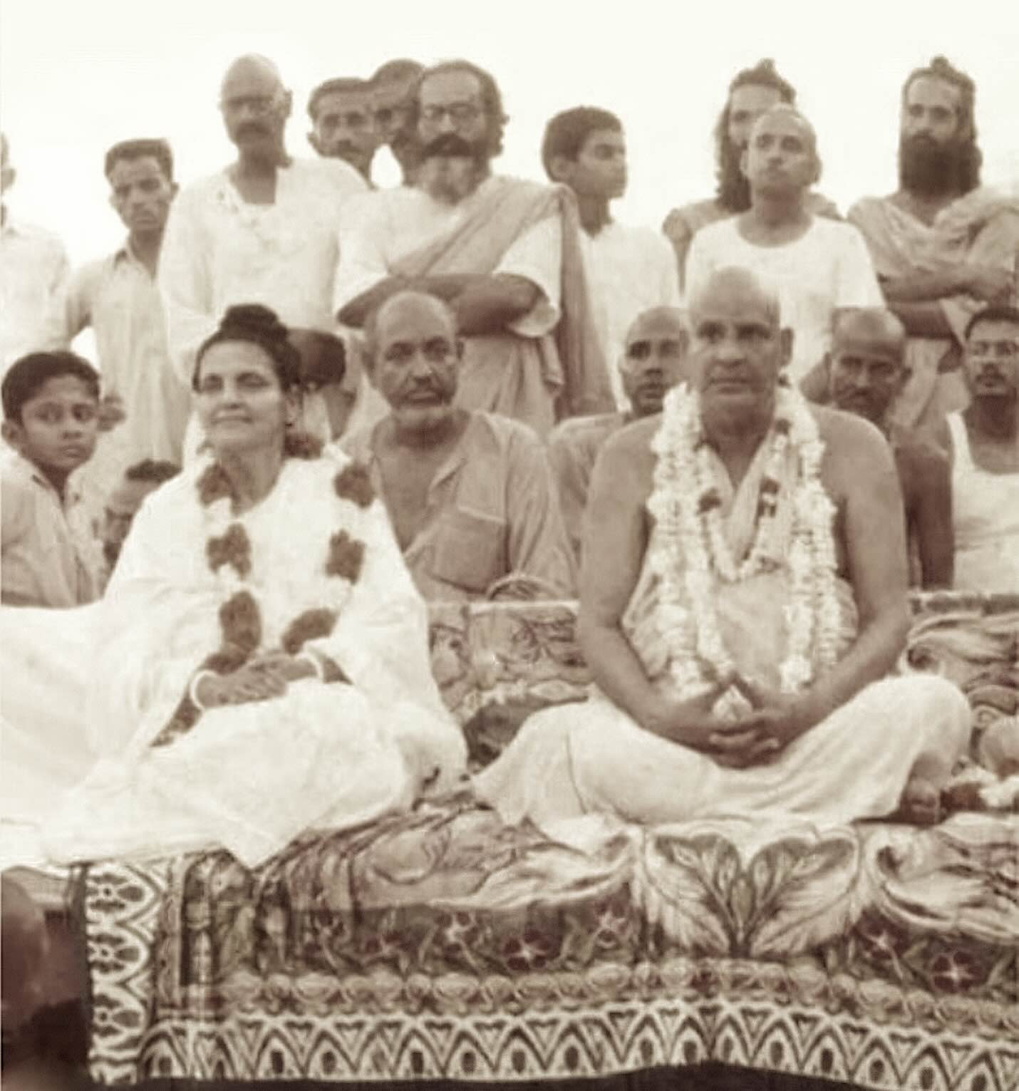 Mâ Ânandamayî et Sivananda