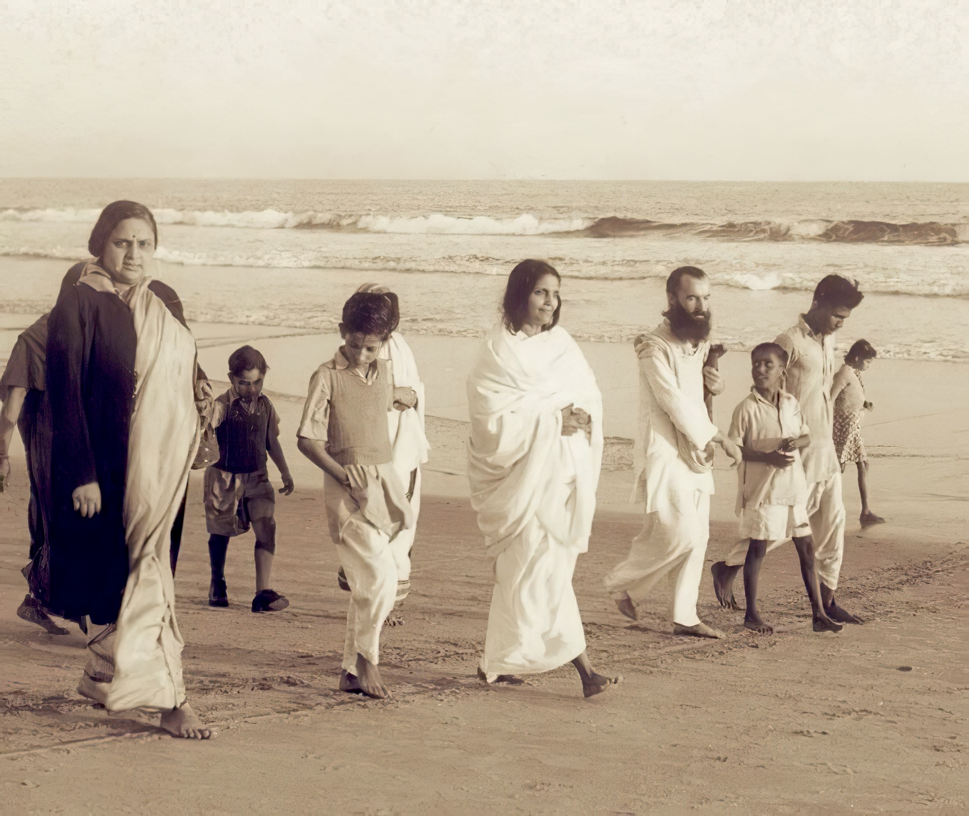 Mâ Ânandamayî et Vijayananda