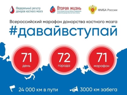 Проект корпоративного донорства ВолгГТУ приглашает студентов и сотрудников нашего вуза вступить в Федеральный регистр потенциальных доноров костного мозга