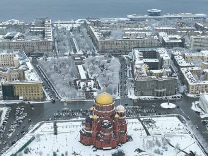 Метель, снег и дождь: в Волгоградской области на Рождество ждут -22 °С