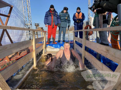В Волжском из-за погоды подготовят всего одну купель для крещенских купаний