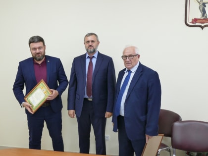 Начальник Управления принял участие в торжественном заседании совета Адвокатской палаты Волгоградской области, посвященному Дню Российской адвокатуры