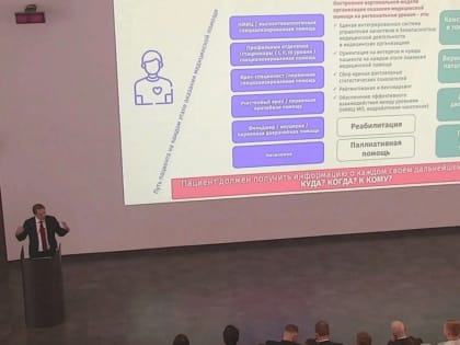 Министр здравоохранения РФ Михаил Мурашко прочитал лекцию для студентов-медиков