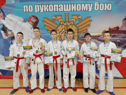 Волжский рукопашники привезли две медали Всероссийского турнира