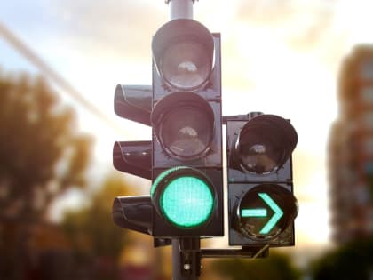 На проспекте Ленина изменен режим работы светофоров