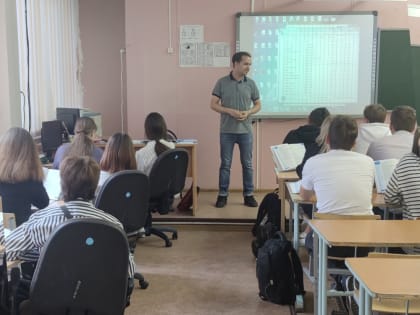 Профориентационная встреча со школьникам МОУ СШ №102 Дзержинского района Волгограда