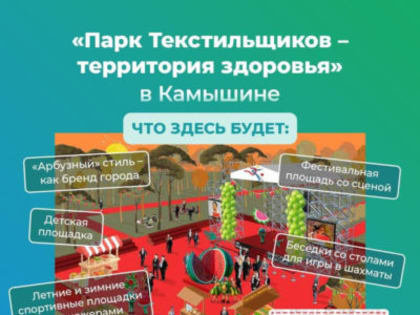 Камышин и Суровикино рекламируют как «центры притяжения» из-за реконструкции парков
