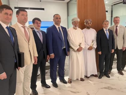 Сергей Горняков в составе делегации Совета Федерации посетил с официальным визитом Оман