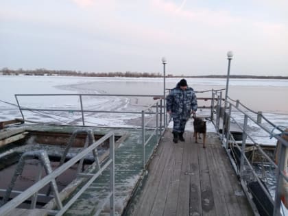 В регионе места для крещенских купаний обследует ОМОН
