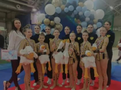 Новые достижения дубовских гимнасток