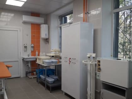 Капремонт отделений детской больницы № 1 в Кировском районе Волгограда продолжается