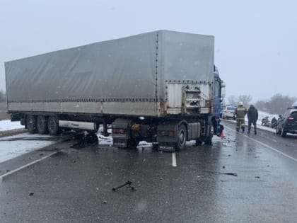 МВД опубликовало видео ДТП под Волгоградом, в котором погибла женщина