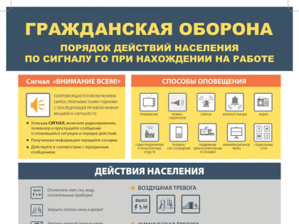 Памятка для населения