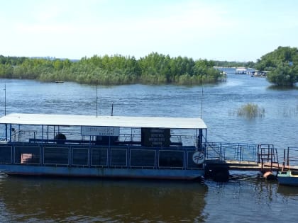 В Волжском возобновляется работа паромной переправы «Дачник-1»