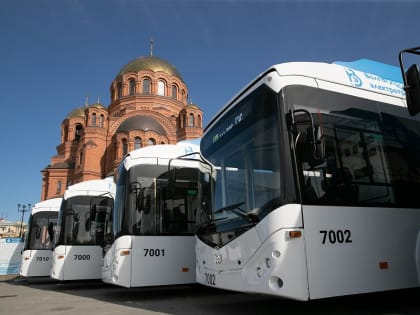 В Волгограде заменят автобусы №95 на новые автономные троллейбусы